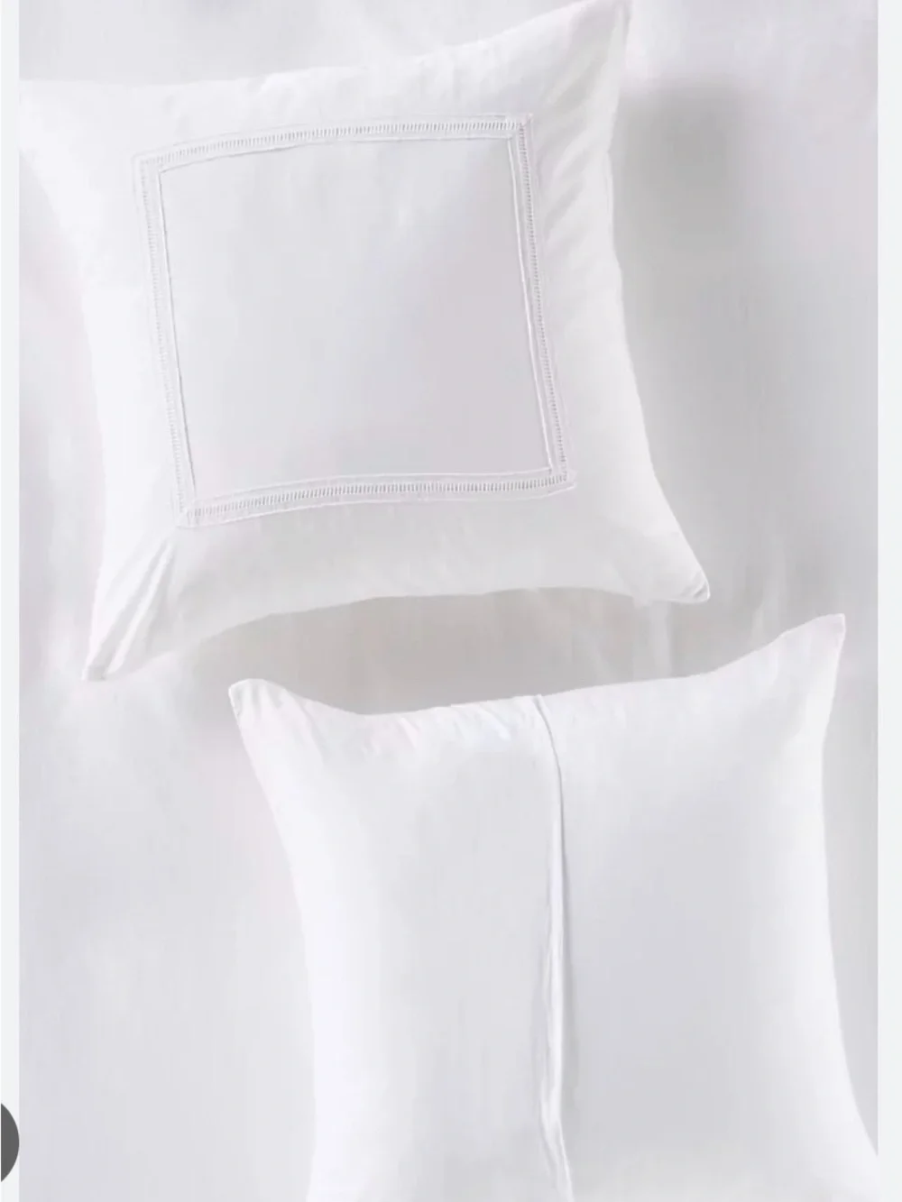 Anthropologie Willow Organic-Cotton Linen Euro Sham